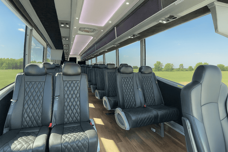 coach bus in York
