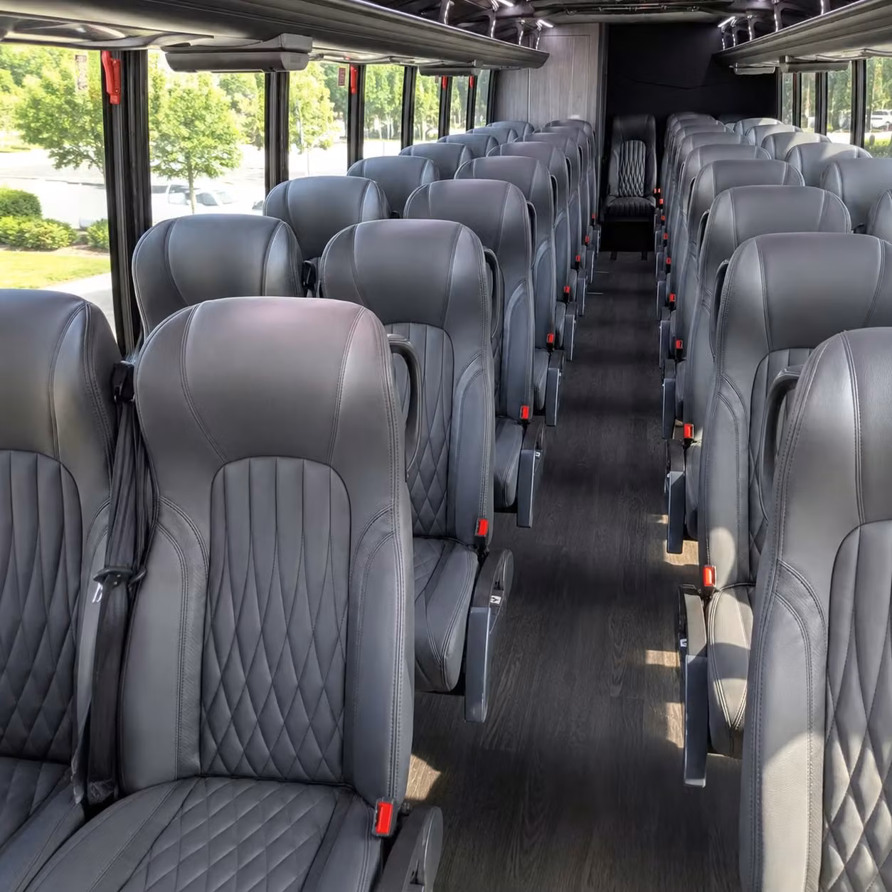 35 passenger minibus inside